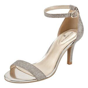 NWT Bandolino Women's Gold Madia Heeled Sandal